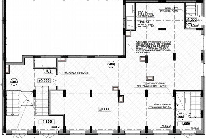 Свободного назначения, 200 м²