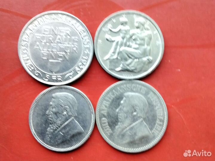 Иностранные серебряные монеты