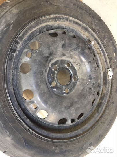 Диск штампованный R15 (5*100) Volkswagen Polo V