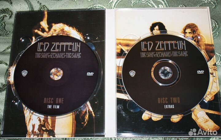 2xDVD Led Zeppelin – The Song Remains The Same