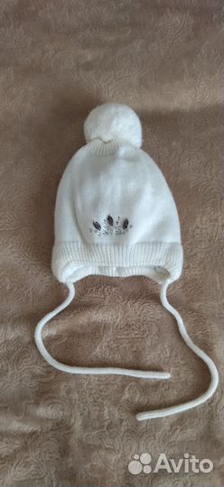 Шапка зимняя для девочки 44 46