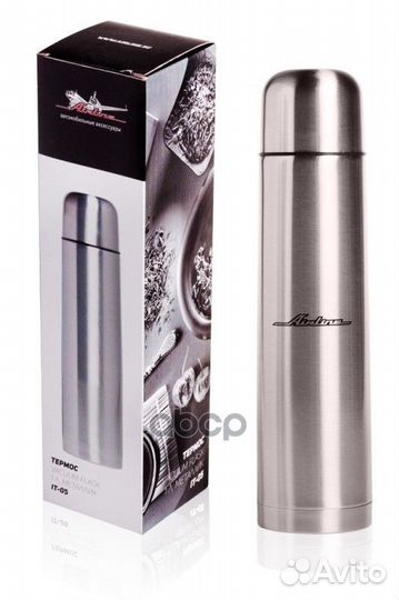 Термос 1л. металлик (IT-05) it-05 airline