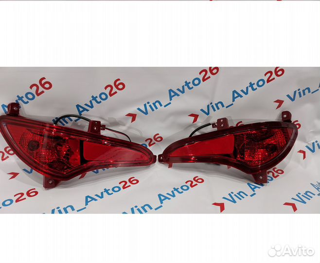 Задние птф Hyundai Solaris (2014-2017)