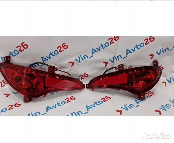 Задние птф Hyundai Solaris (2014-2017)