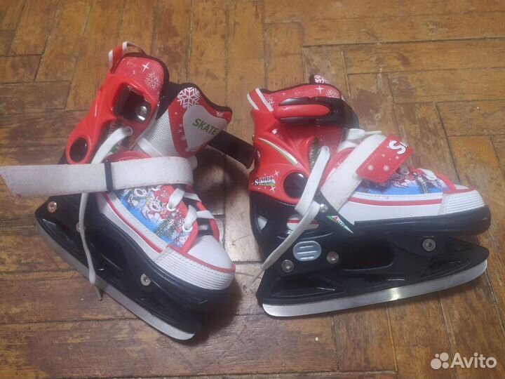Раздвижные коньки 29-32 размер