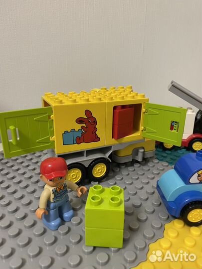 Лего дупло 10816 первые машинки