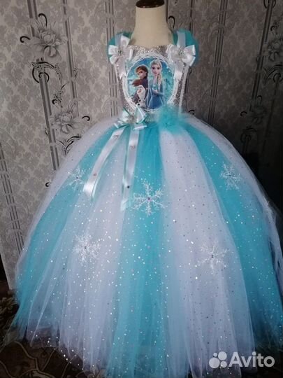 Платье Эльза Холодное сердце