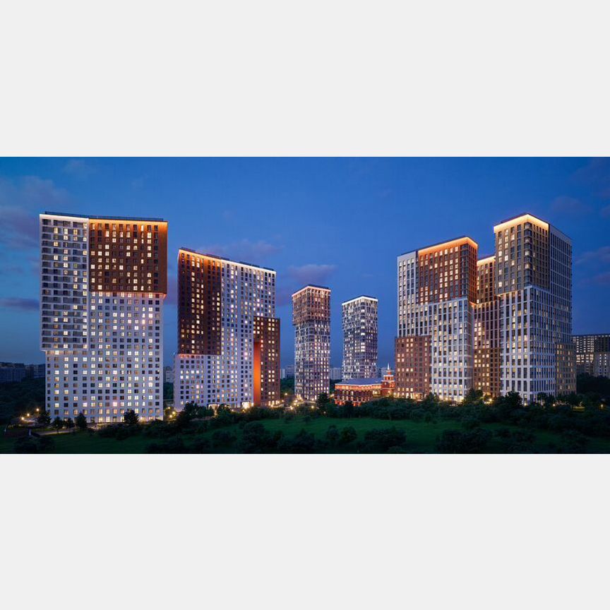 2-к. квартира, 63,3 м², 21/30 эт.