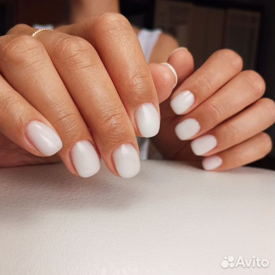 Маникюр,покрытие гель лак.Наращивание
