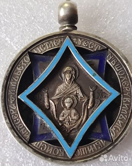 Иконки нательные, крестик, серебро