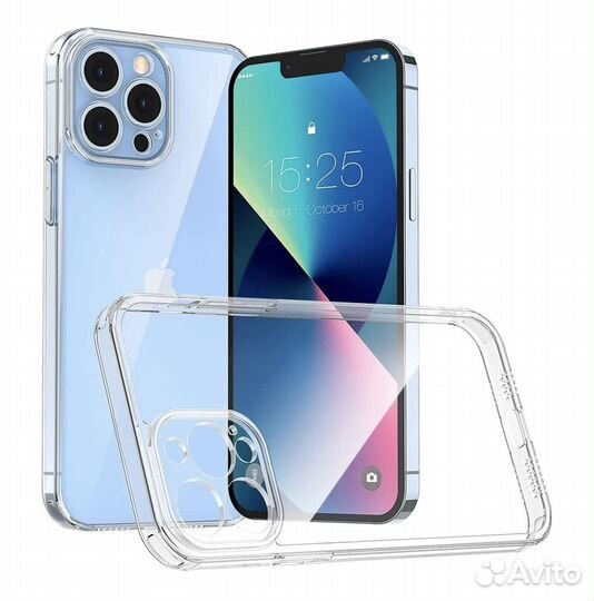 Прозрачный чехол на iPhone 13 pro max