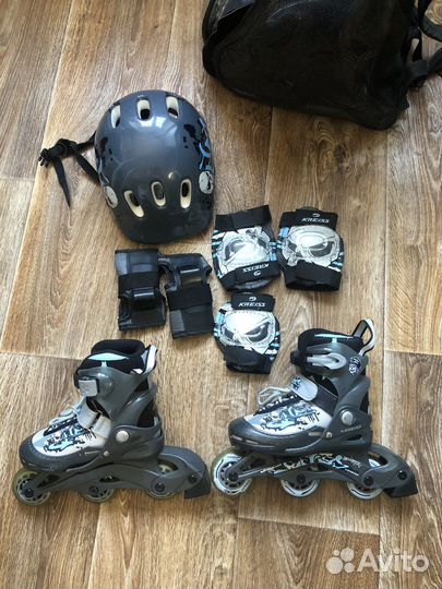 Ролики детские раздвижные 26-29р