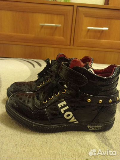 Ботинки детские демисезонные для девочки