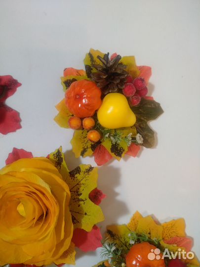 Брошь, браслет на праздник осени