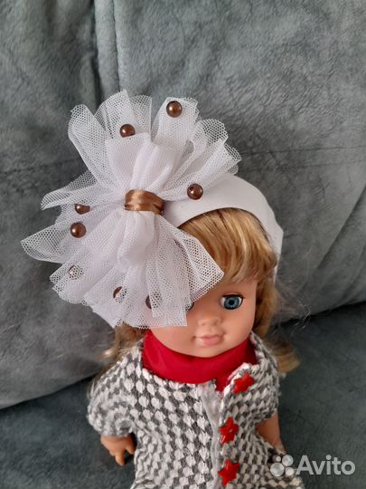 Повязки на голову + брошь бантик