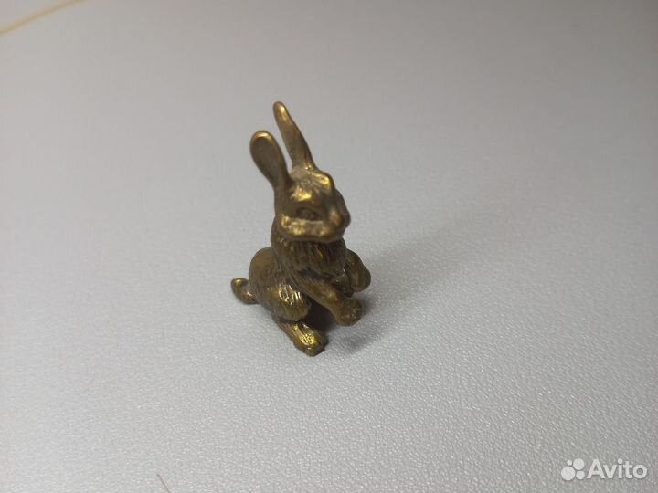 Набор бронзовые статуэтки фигурки животных