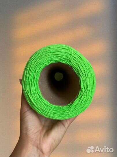 Пряжа для вязания бобинная