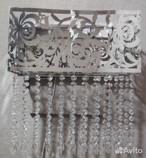 Люстра Бра Галоген - kristal - 2425/10 хром сн