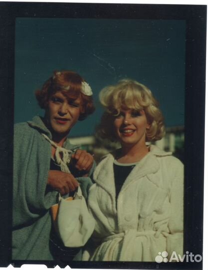 Мэрилин Монро цветной слайд