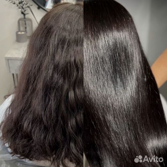 Кератиновое выпрямление, ботокс для волос