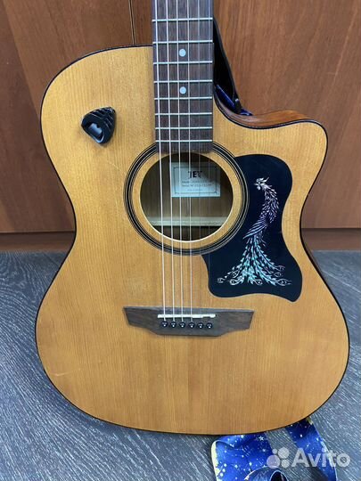 Электроакустическая гитара “Jet jgae-255”