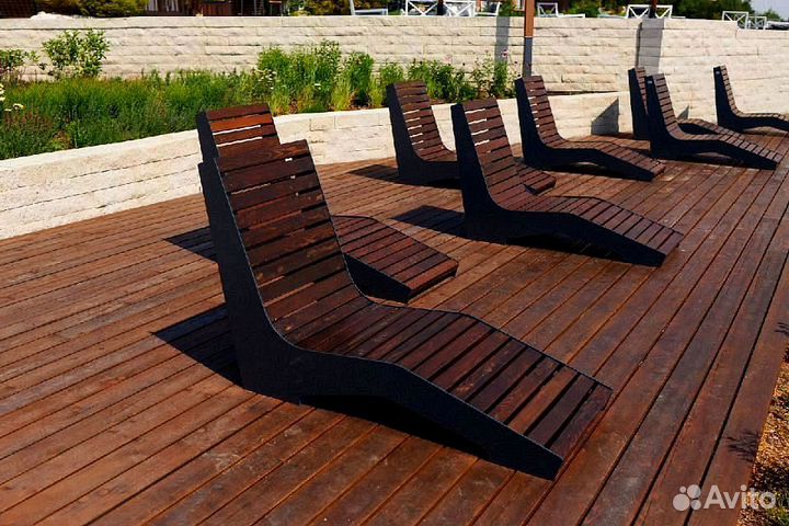 Шезлонг для дачи