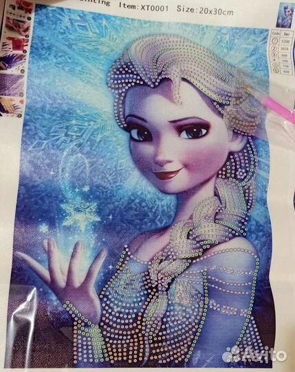 Алмазная мозайка холодное сердце