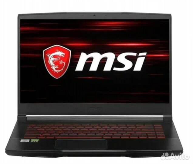 Игровой ноутбук msi i7 rtx3060
