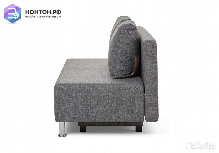 Диван еврокнижка Парма темно-серый