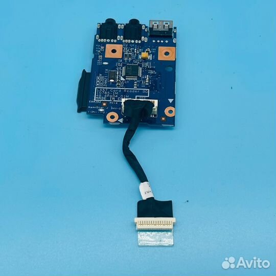 Плата USB + Audio + Card Reader ноутбука Lenovo