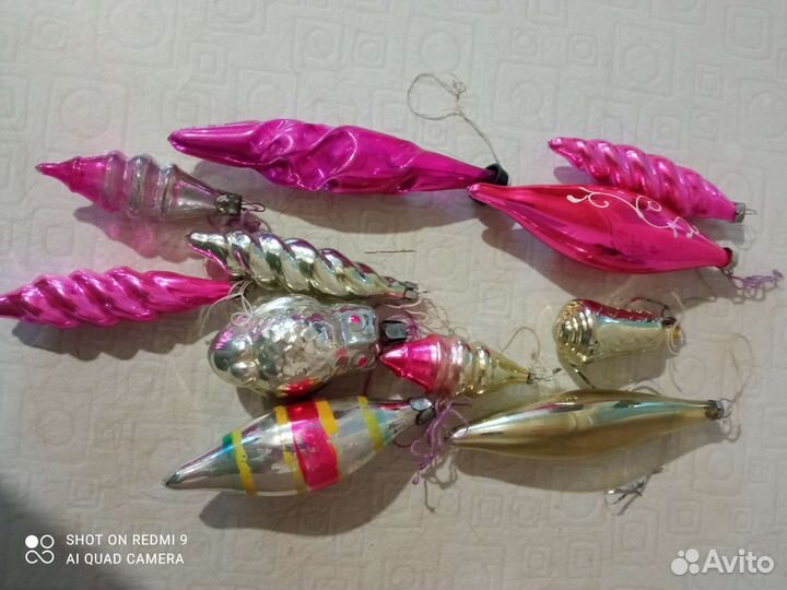 Елочные игрушки СССР