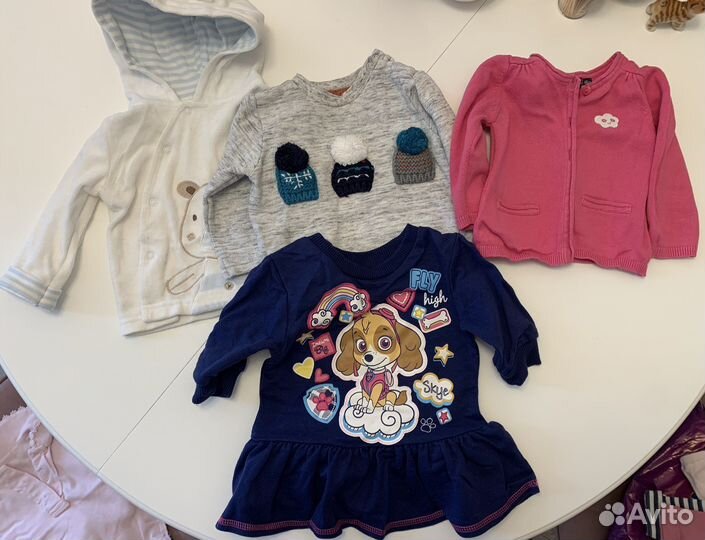 Вещи пакетом 0 - 6 месяцев