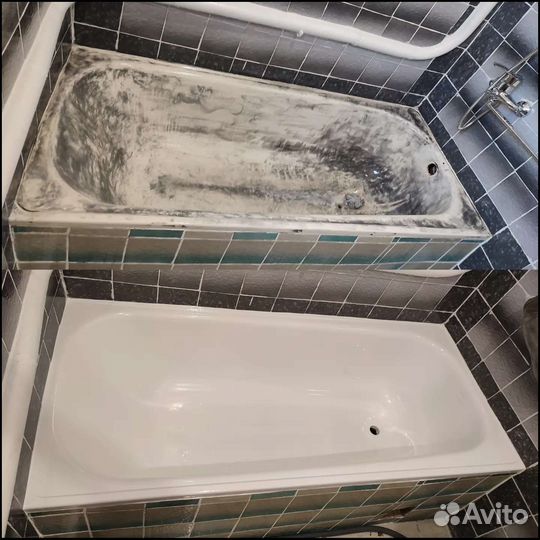 Покраска ванн. Не посредник. Литьевой мрамор