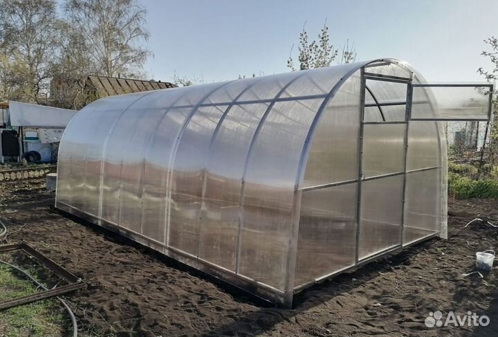 Теплица усиленная «Арочная » оцинкованная