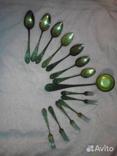 Набор мельхиор мнц виш