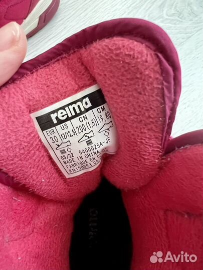 Ботинки зимние Reima Tec, размер 30