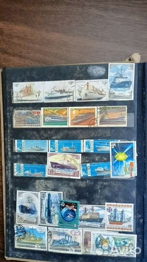 Альбом с почтовыми марками