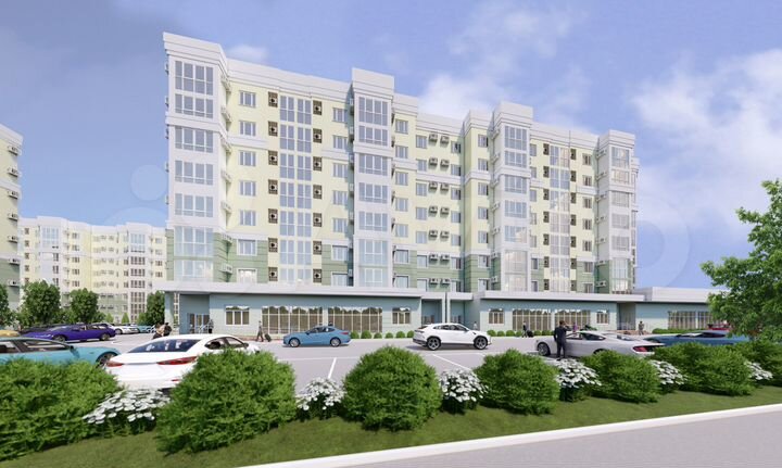 1-к. квартира, 41,3 м², 5/8 эт.