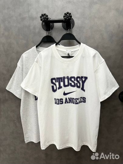 Футболка Nike x Stussy оверсайз унисекс