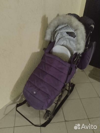 Коляска санки Ника 7-5sk