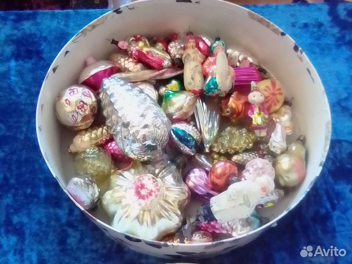 Ёлочные игрушки СССР