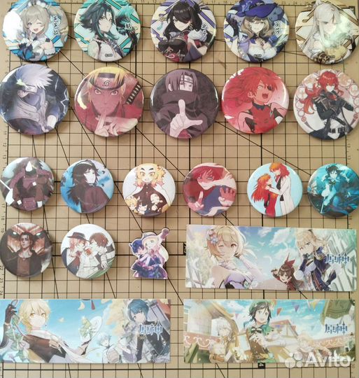 Аниме значки