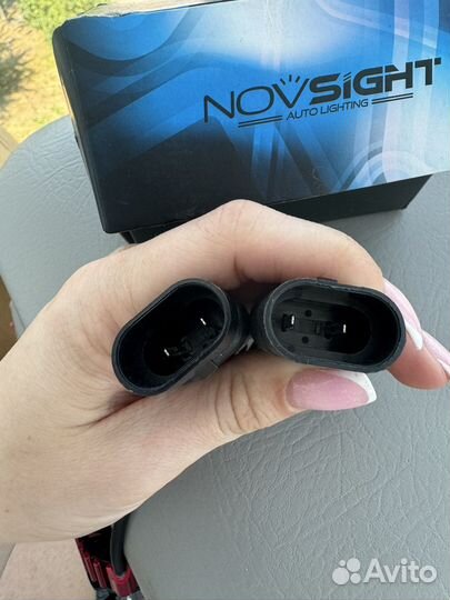 Светодиодные лампы в фары с вентилятором HB4