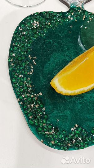 Сырная тарелка из эпоксидной смолы