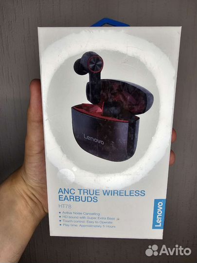 Беспроводные наушники Lenovo HT-78