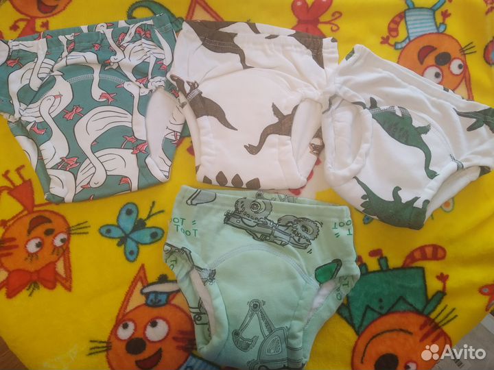 Многоразовые подгузники-трусики для приуч.к горшку
