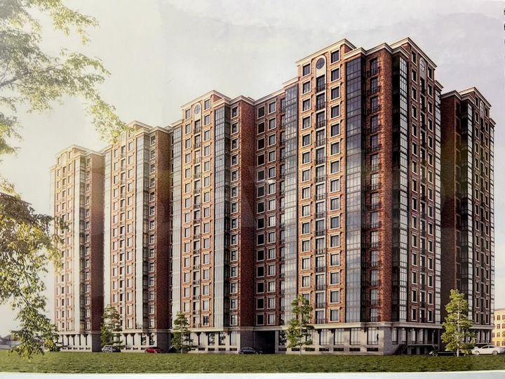 3-к. квартира, 120 м², 10/16 эт.