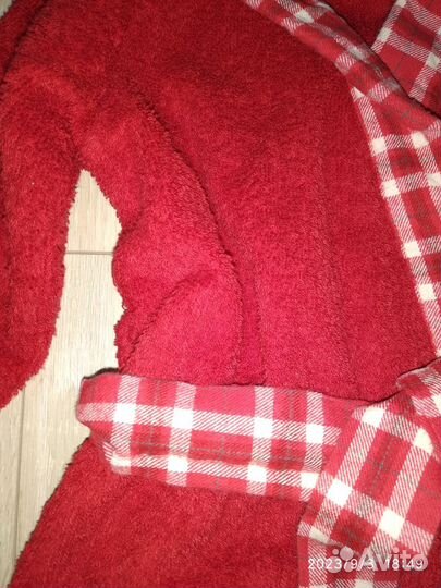 Махровый халат для девочки 2 года Pelican