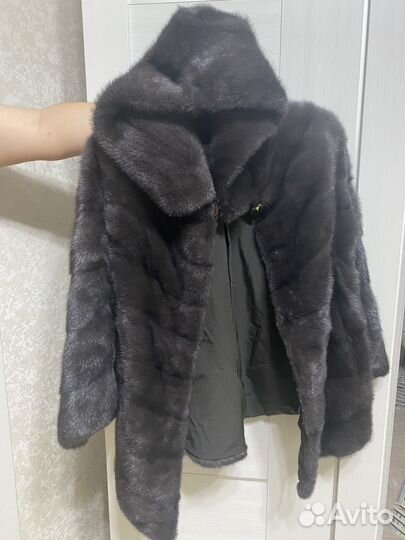 Шуба норковая 46 48 бу