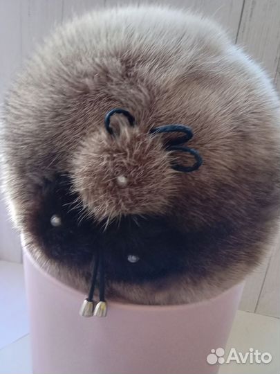 Шапка норковая